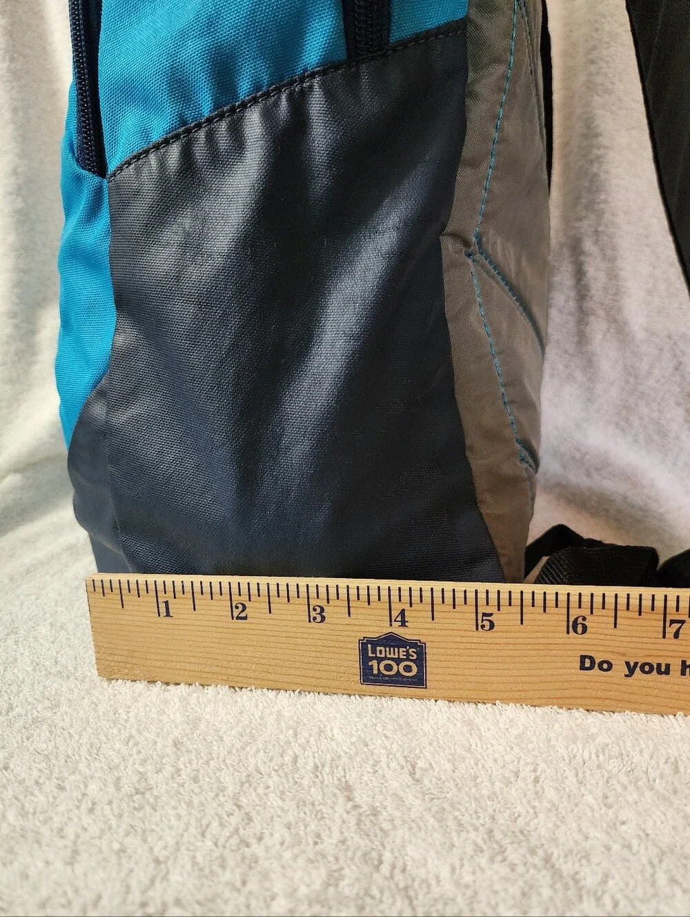 M.169- Under Armour Storm Backpack, blue teal, USED